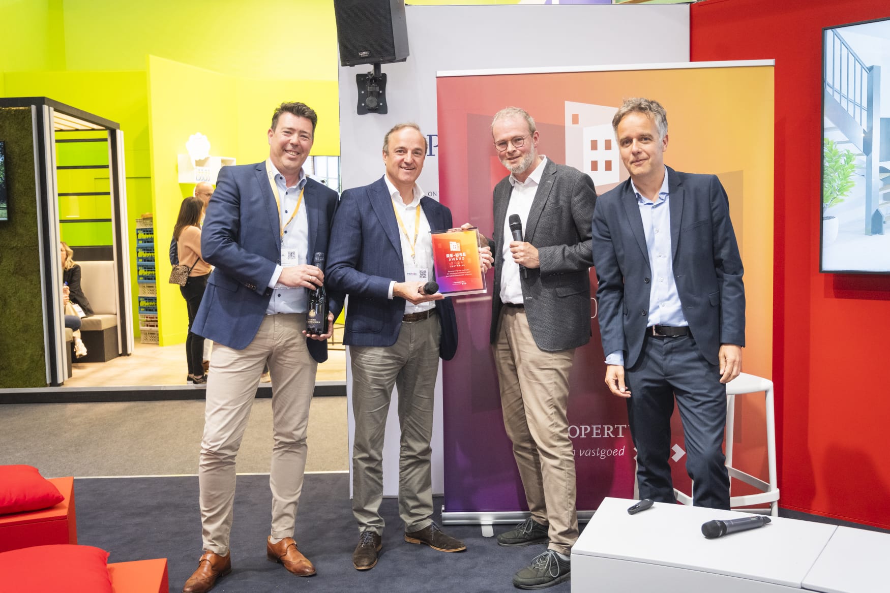 MEMO Projectontwikkeling wint Re-Use Award 2024!